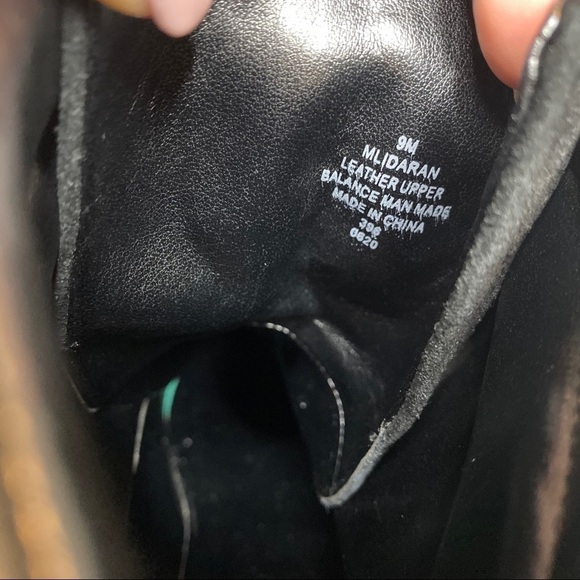 New! Marc Fisher Idaran Black Lug Sole Black Suede Hiker Boot 9M - Picture 11 of 14